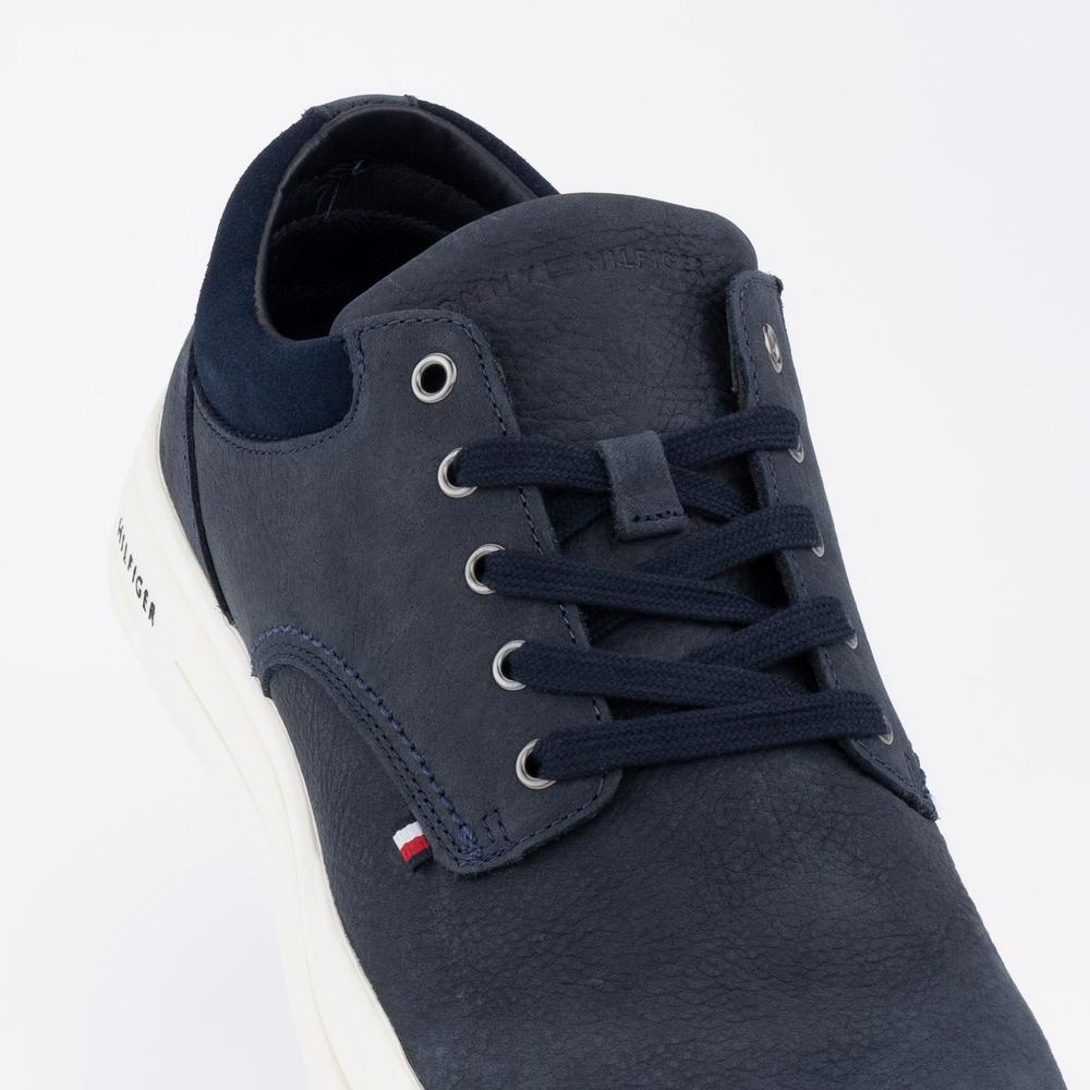Buty Tommy Hilfiger Comfort Leather Hybrid FM0FM04411-DW5 - granatowe