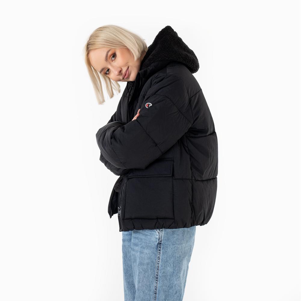 Kurtka Champion Polyfilled 116873-KK001 - czarna