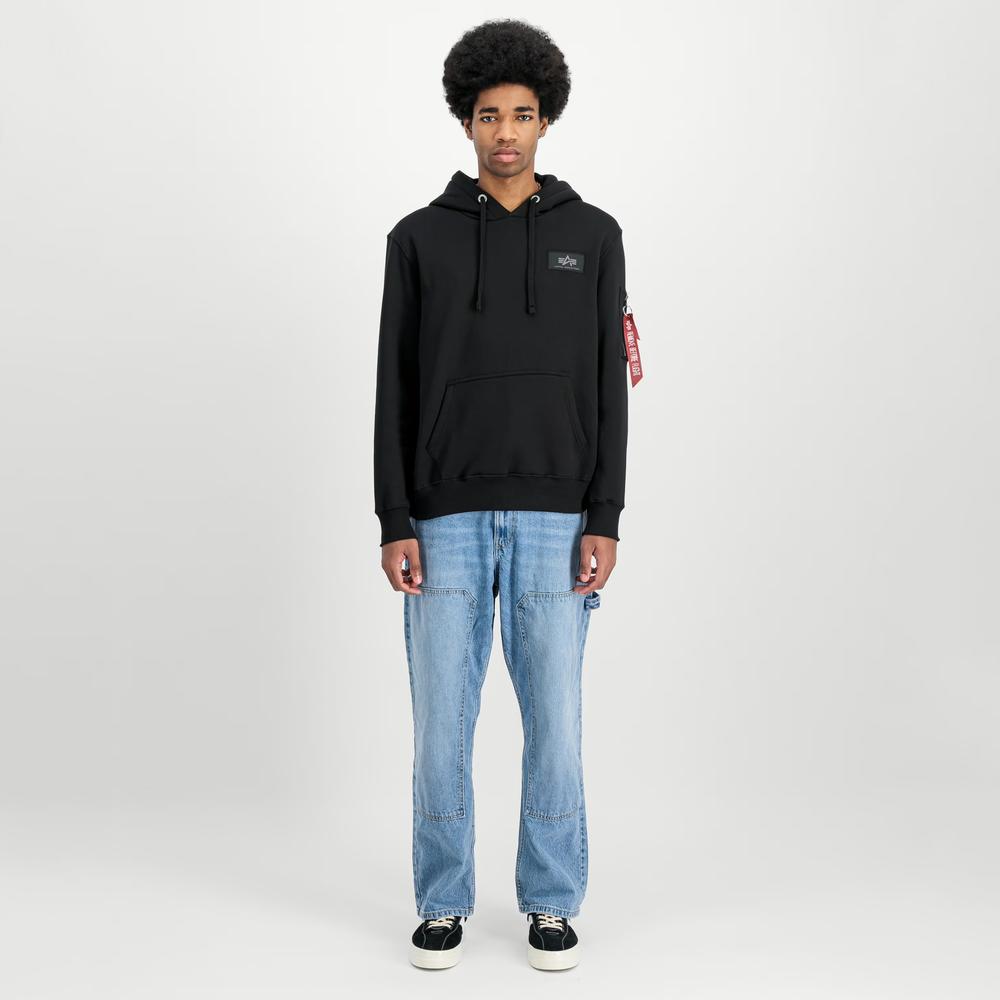 Bluza Alpha Industries Back Print Hoodie 17831803 - czarna