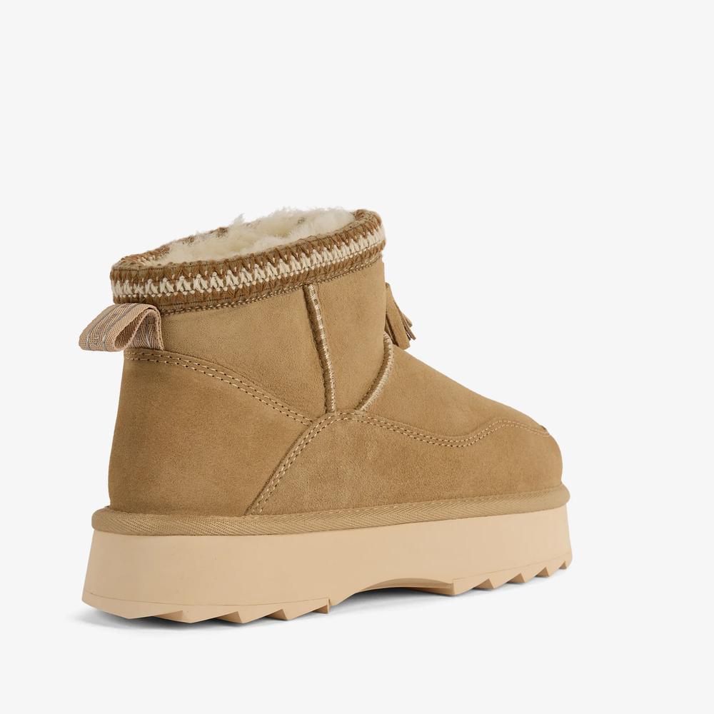 Buty damskie Emu Australia Mim W13335SAND - beżowe