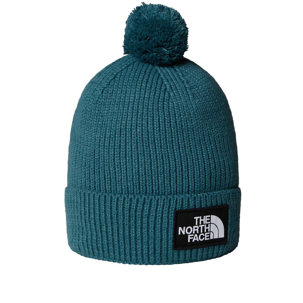 Czapka unisex The North Face Logo Box Cuffed Beanie 0A8CHFBQ51 - zielona