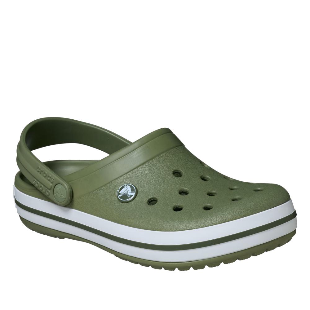 Klapki męskie Crocs Crocband 11016-3BX - zielone