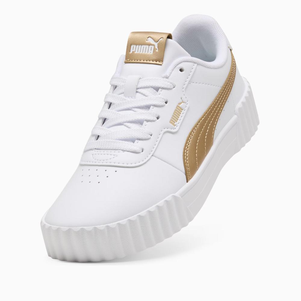 Buty damskie Puma Carina 3.0 Metallic Glam 40825501 - białe
