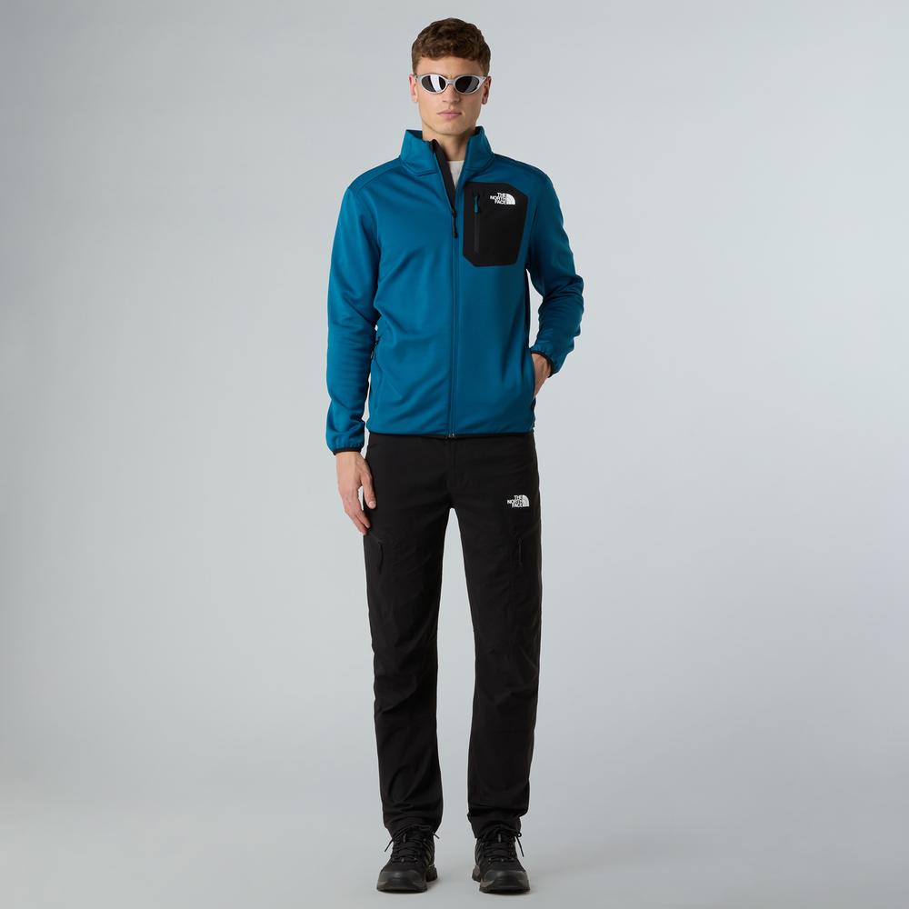 Bluza męska The North Face Crest 0A897CEIY1 - niebieska