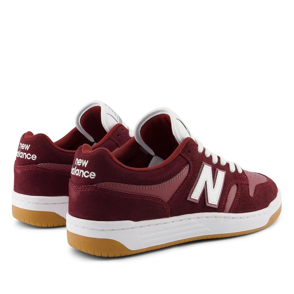Buty męskie New Balance Numeric NM480BEE - bordowe