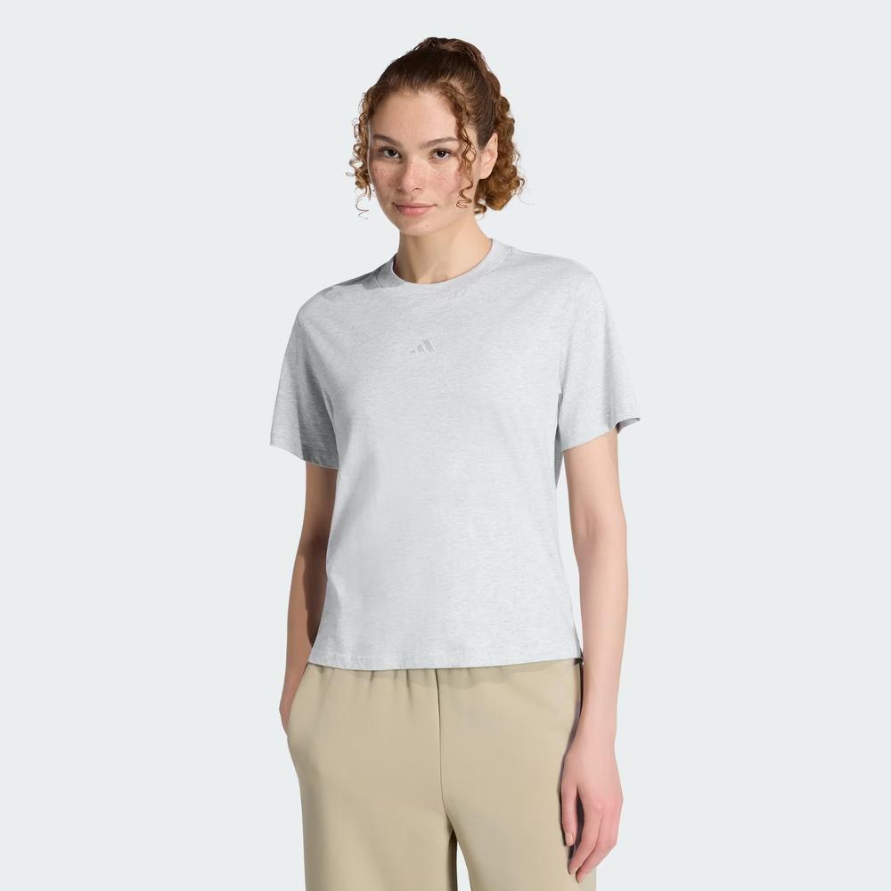 Koszulka damska adidas Sportswear Essentials Small Logo JC5945 - szara