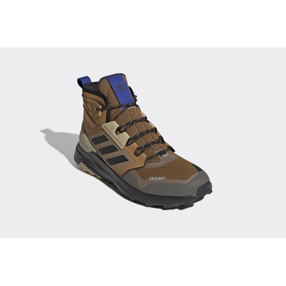 Buty adidas Terrex Trailmaker Mid Cold.Rdy Hiking FZ3370 - brązowe