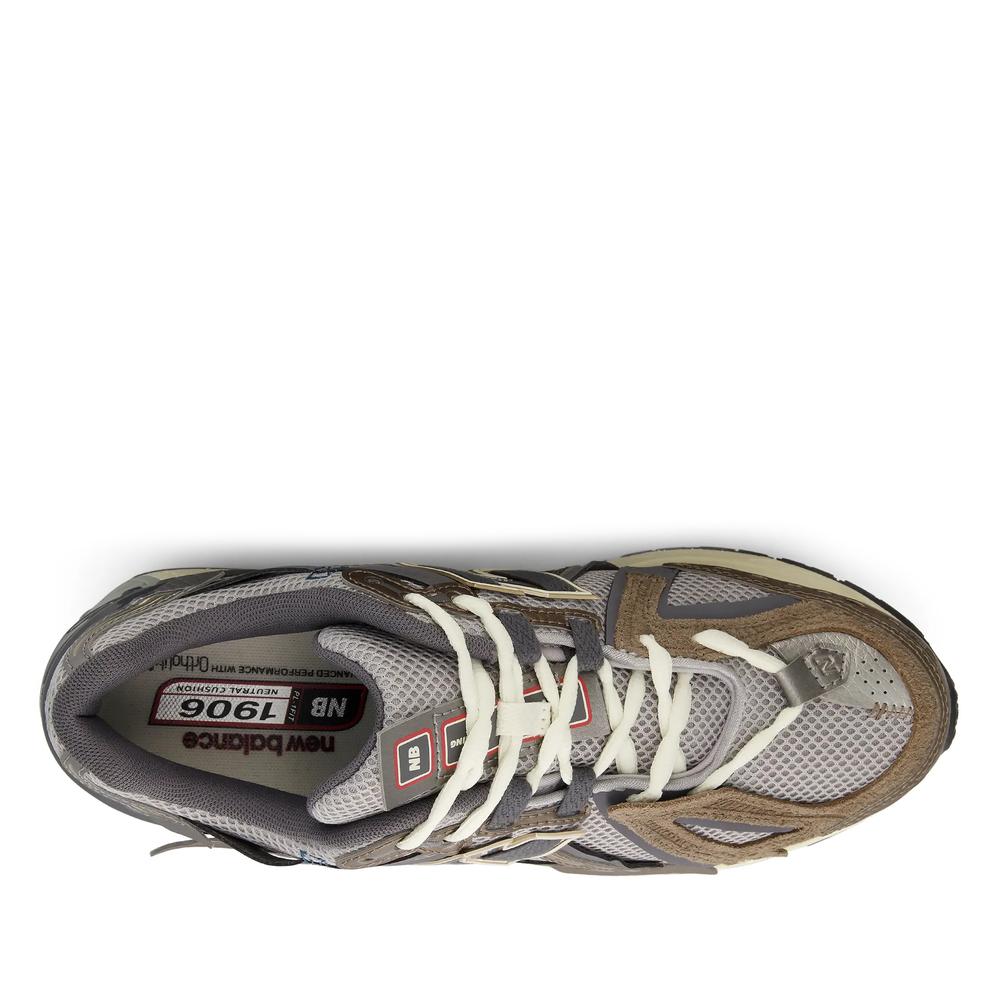 Buty unisex New Balance U19066U8 - brązowe