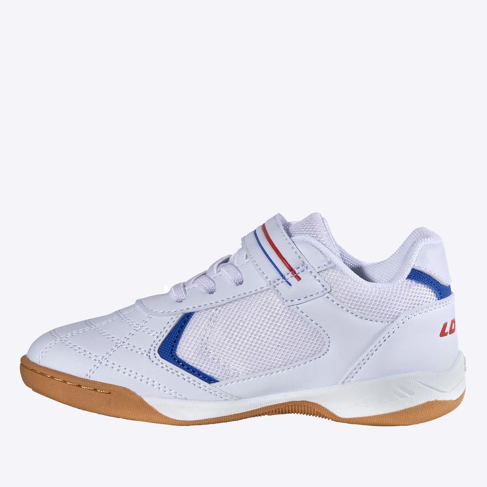 Buty dziecięce Lotto Soccera 2601170K-1030 - białe