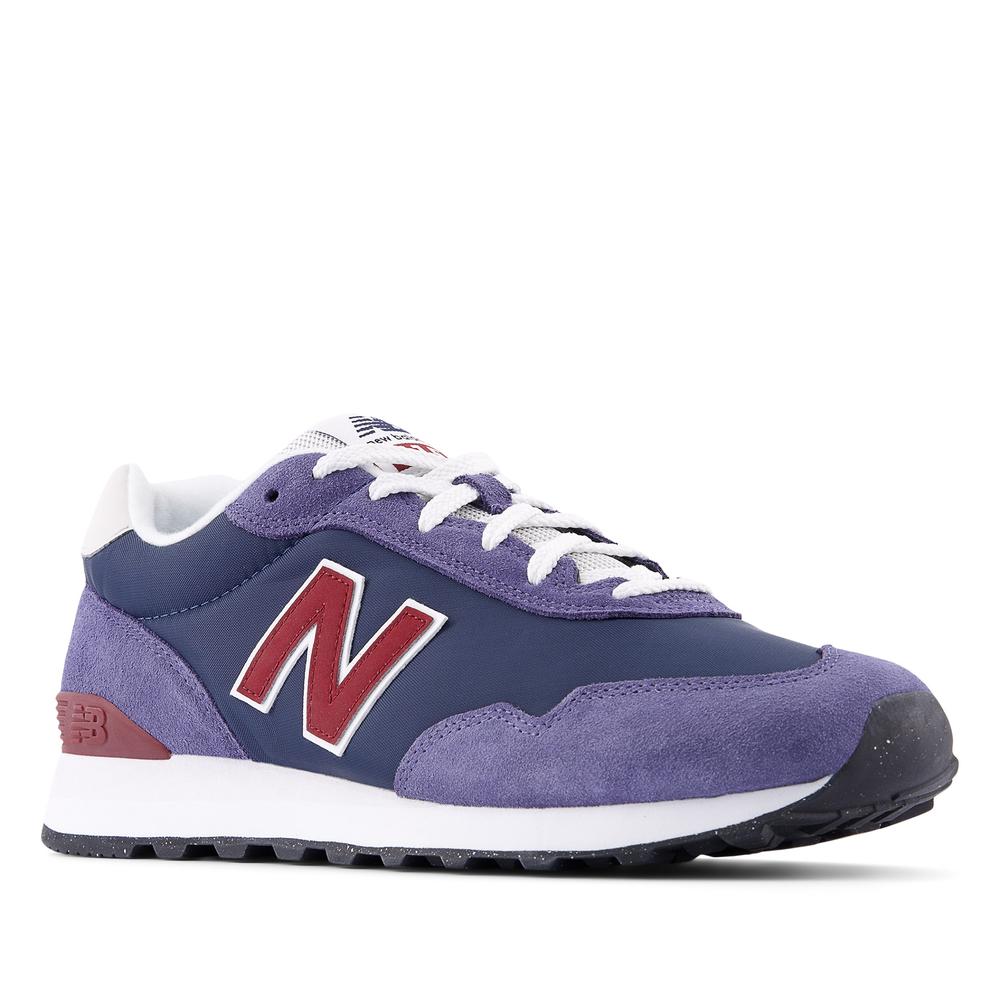 Buty męskie New Balance ML515WNV - fioletowe