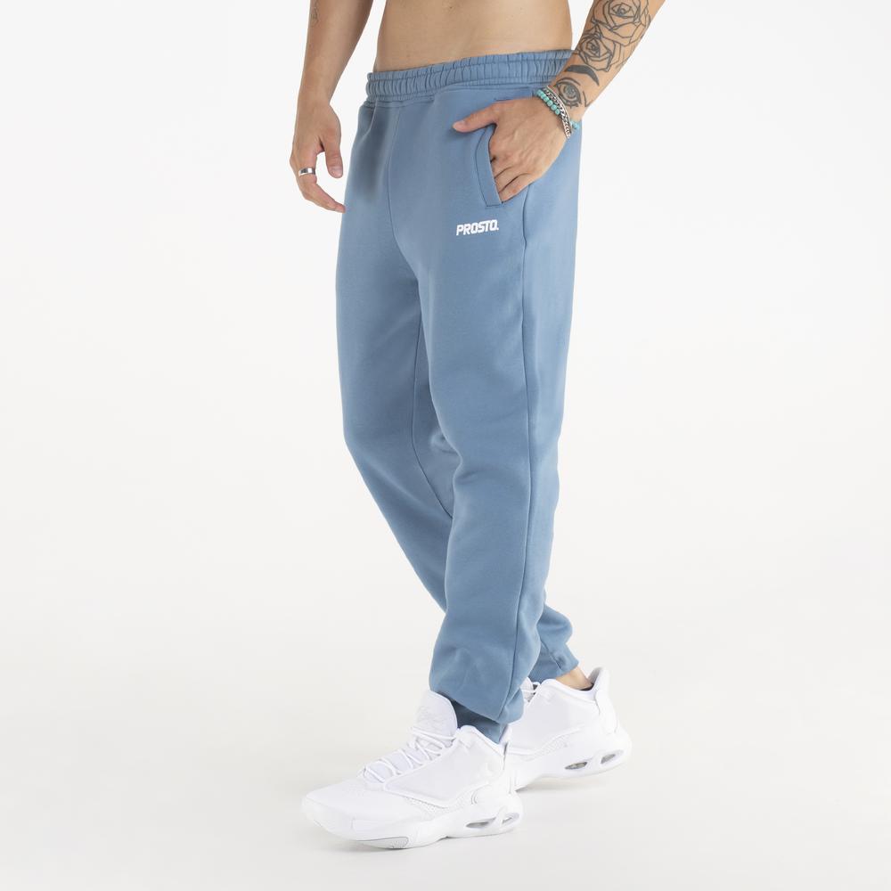 Spodnie Prosto Klasyk Sweatpants Digo Blue KL241MPAN4014 - niebieskie