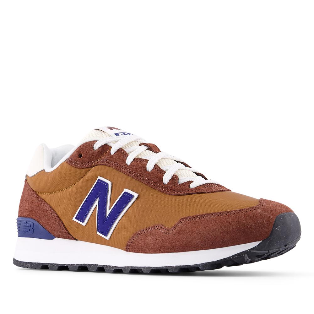 Buty męskie New Balance ML515WBR - brązowe