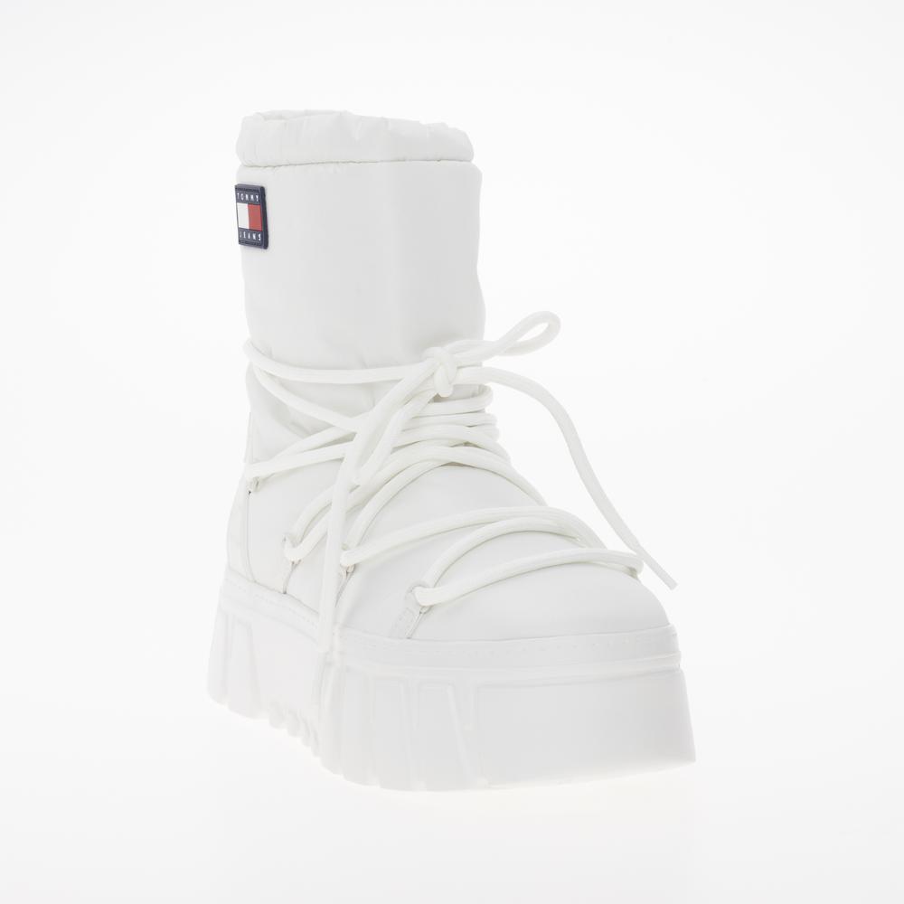 Buty Tommy Jeans Hybrid Boot EN0EN02601-YBL - białe