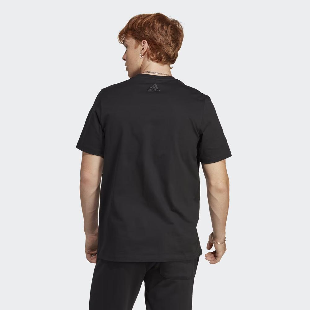 Koszulka adidas Essentials Single Jersey Big Logo IC9347 - czarna