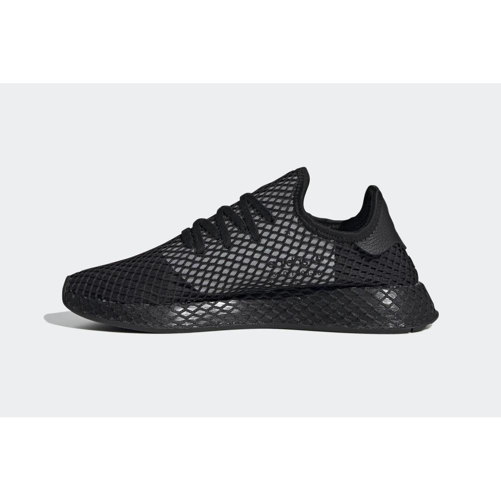 BUTY ADIDAS DEERUPT RUNNER EG5355 UNISEX, CZARNE