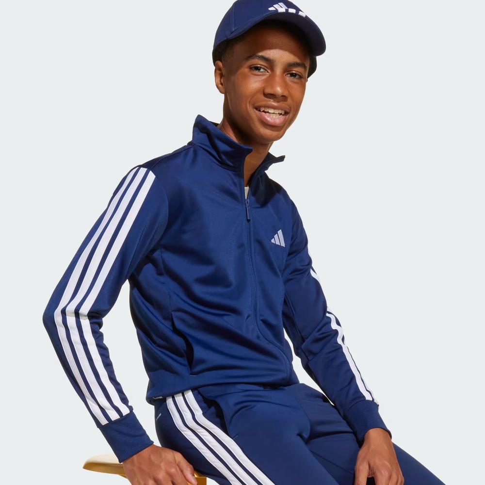 Czapka z daszkiem adidas Sportswear 3-Stripes New Logo Baseball JP0384 - granatowa