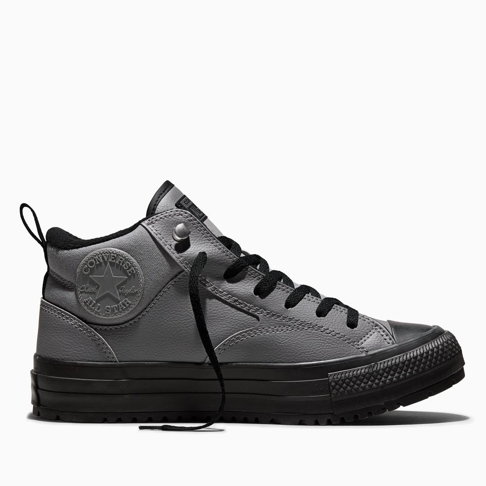 Buty męskie Converse Chuck Taylor All Star Malden Street Water Repellent A18148C - szare