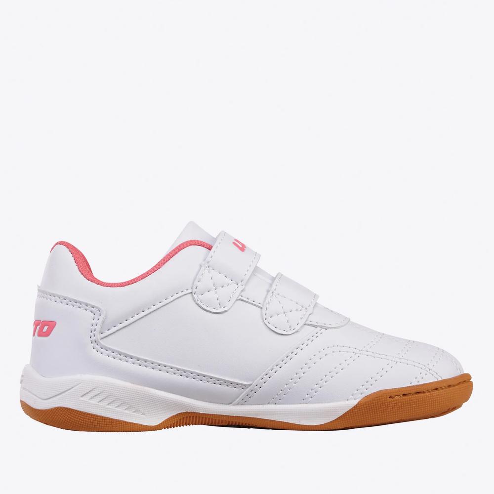 Buty dziecięce Lotto Pacer 2600110K-1044 - białe