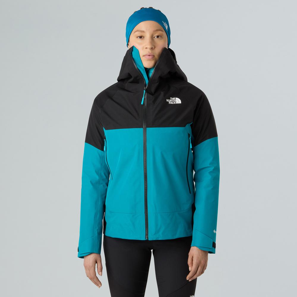 Kurtka męska The North Face Jazzi Gore-Tex 0A8E0B9831 - niebiesko-czarna