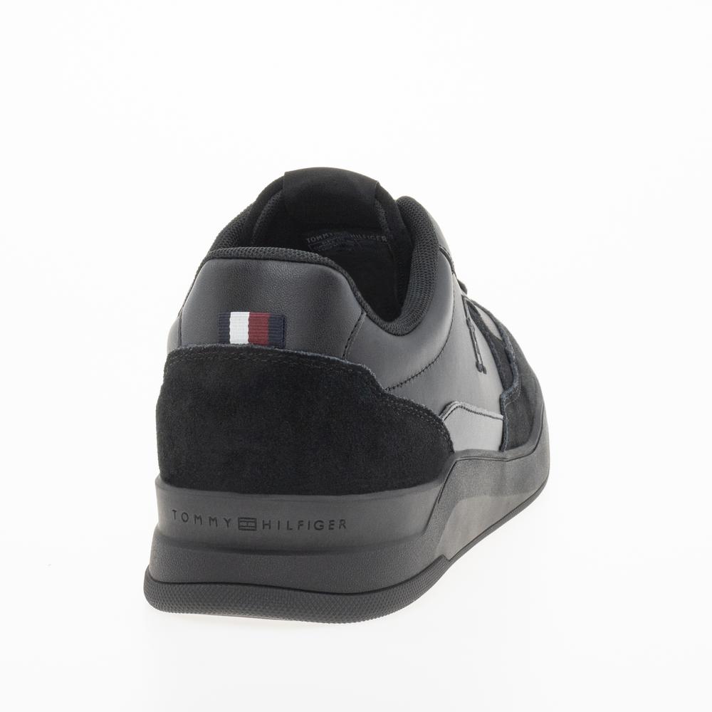 Buty Tommy Hilfiger Elevated Cupsole Leather Trainers FM0FM04929-BDS - czarne