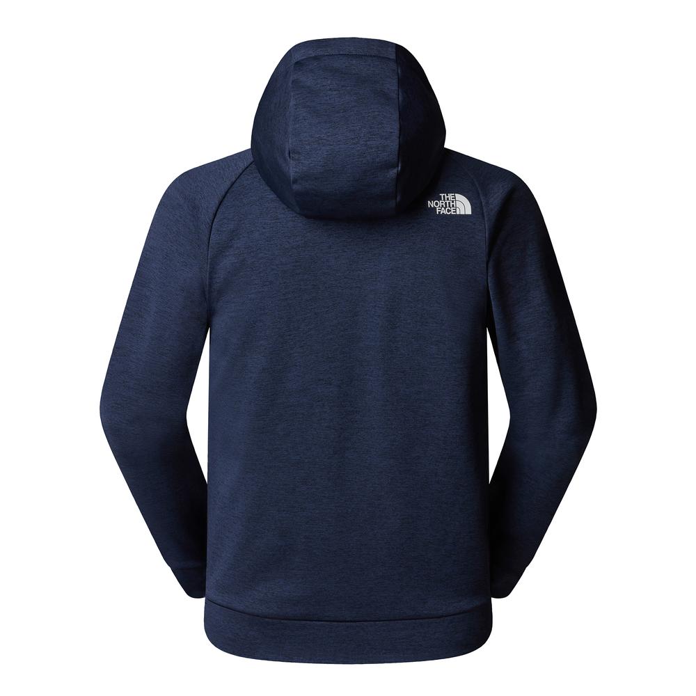 Bluza męska The North Face Reaxion Fleece Full-Zip Hoodie 0A8CNP9U21 - granatowo-czarna