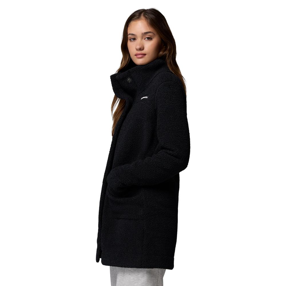 Kurtka damska Columbia Panorama Lon Sherpa Fleece 1862582010 - czarna