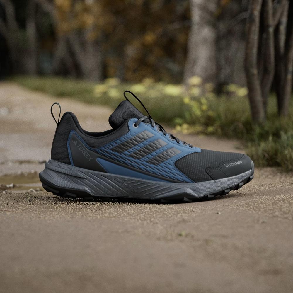 Buty męskie adidas Terrex Tracefinder 2 Climaproof JR7769 - czarno-niebieskie