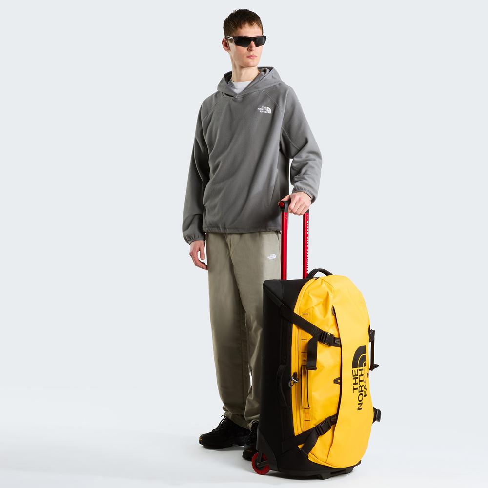 Walizka unisex The North Face Base Camp Rolling Thunder 28" 0A87GC4WP1 - żółta