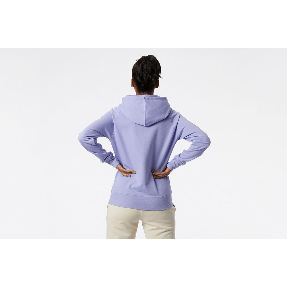 Bluza New Balance WT03550VVO - fioletowa