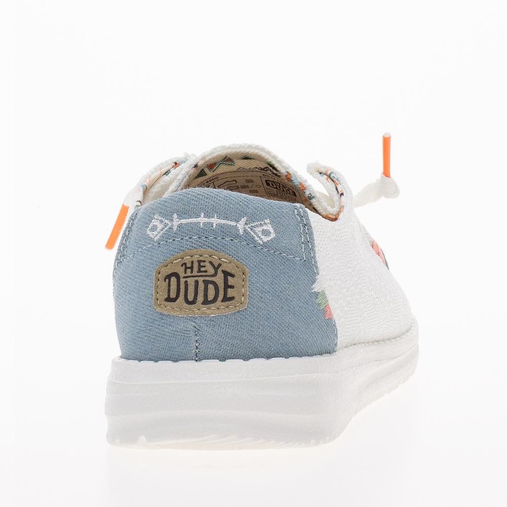 Buty Hey Dude Wendy Boho 40054-1KF - białe