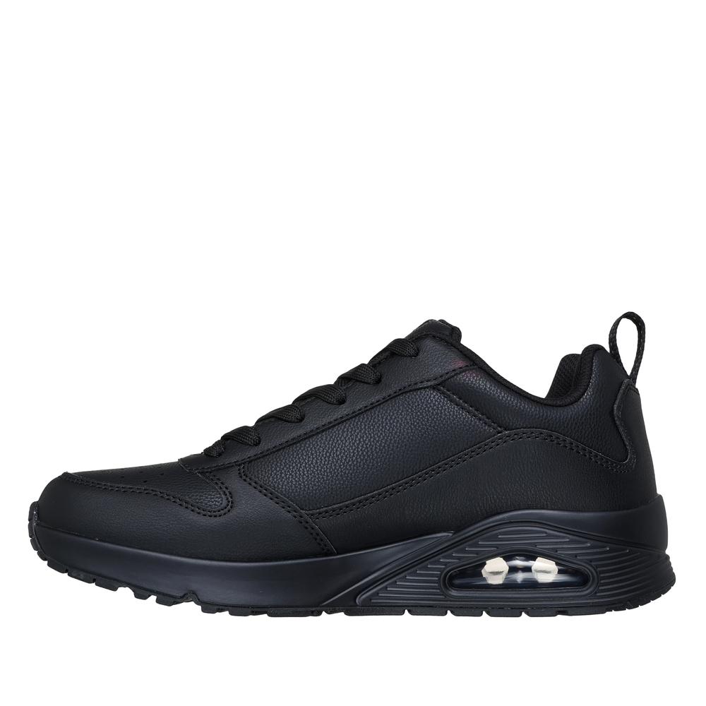 Buty męskie Skechers Uno Alder 183012BBK - czarne