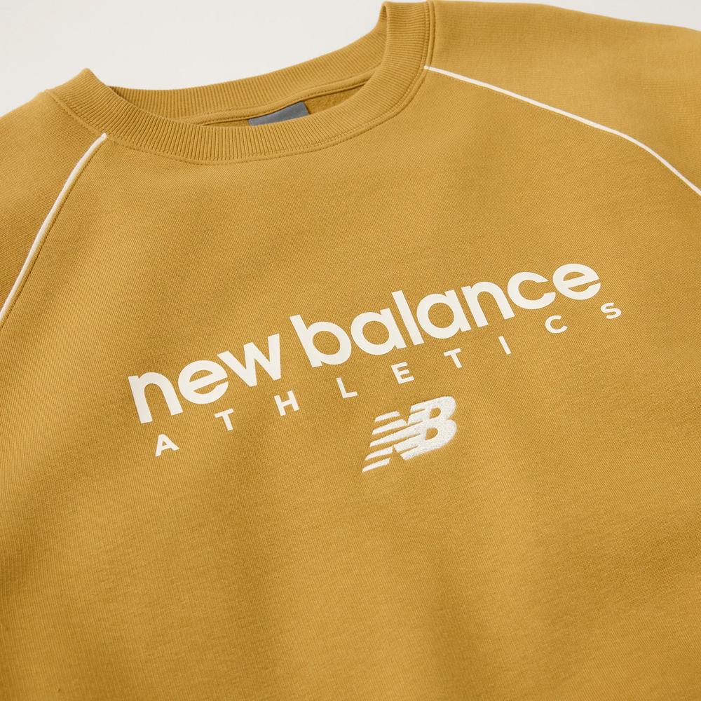 Bluza męska New Balance MT61U4JOABG - pomarańczowa