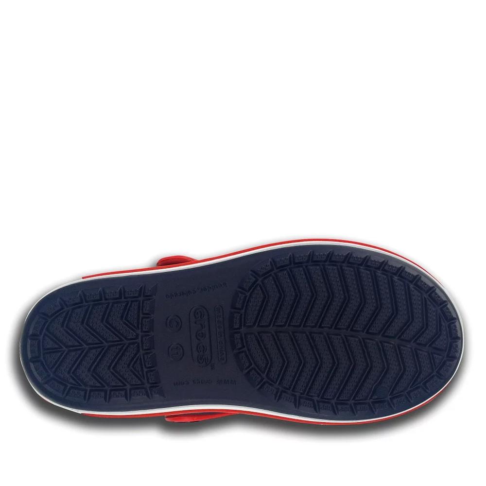 Sandały Crocs Crocband Sandal 12856-485 - granatowo-czerwone