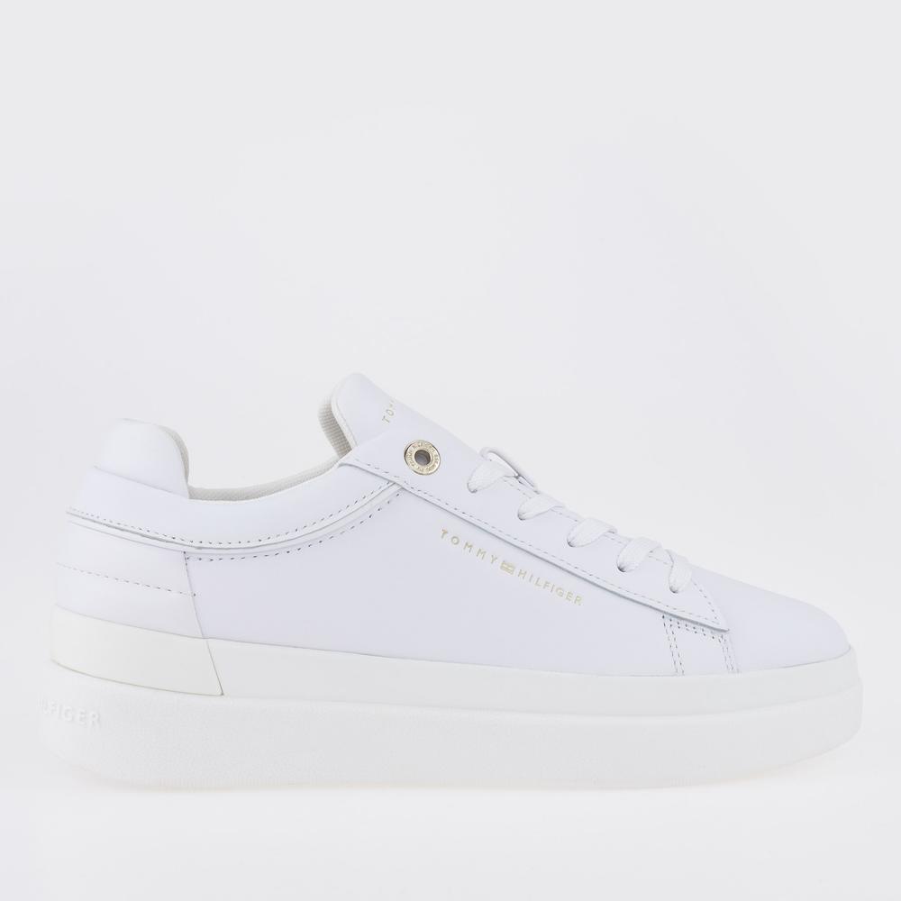 Buty Tommy Hilfiger Elevated Sneakers FW0FW06511-0K6 - białe