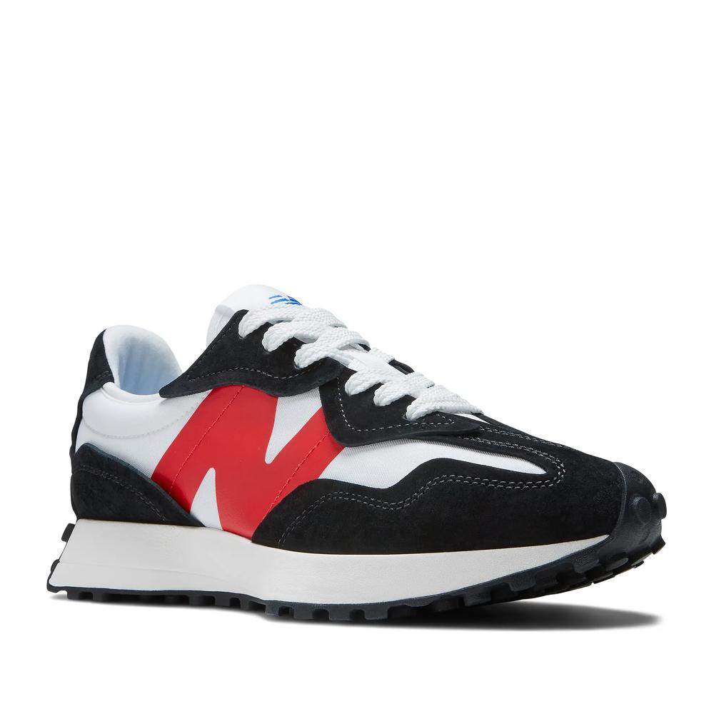 Buty New Balance U327WEA - biało-czarne