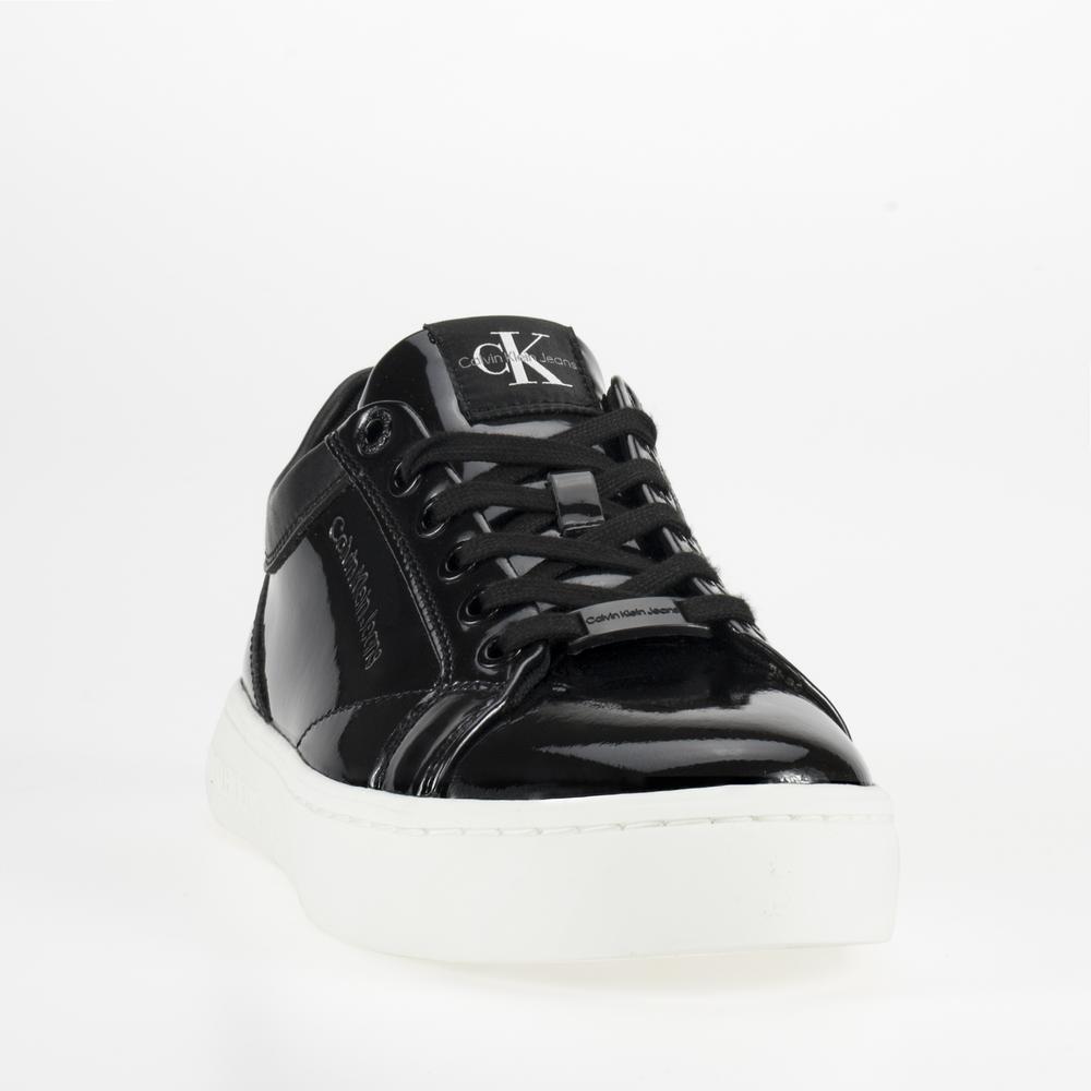 Buty Calvin Klein Classic Cupsole Glossy Patent YW0YW00875-BDS - czarne