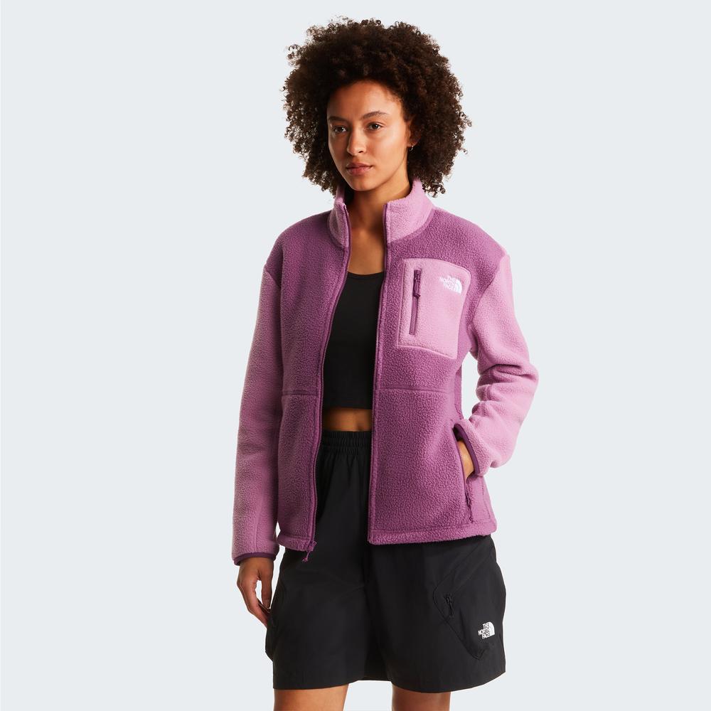 Kurtka damska The North Face Yumiori Full Zip 0A8E88PJE1 - fioletowa