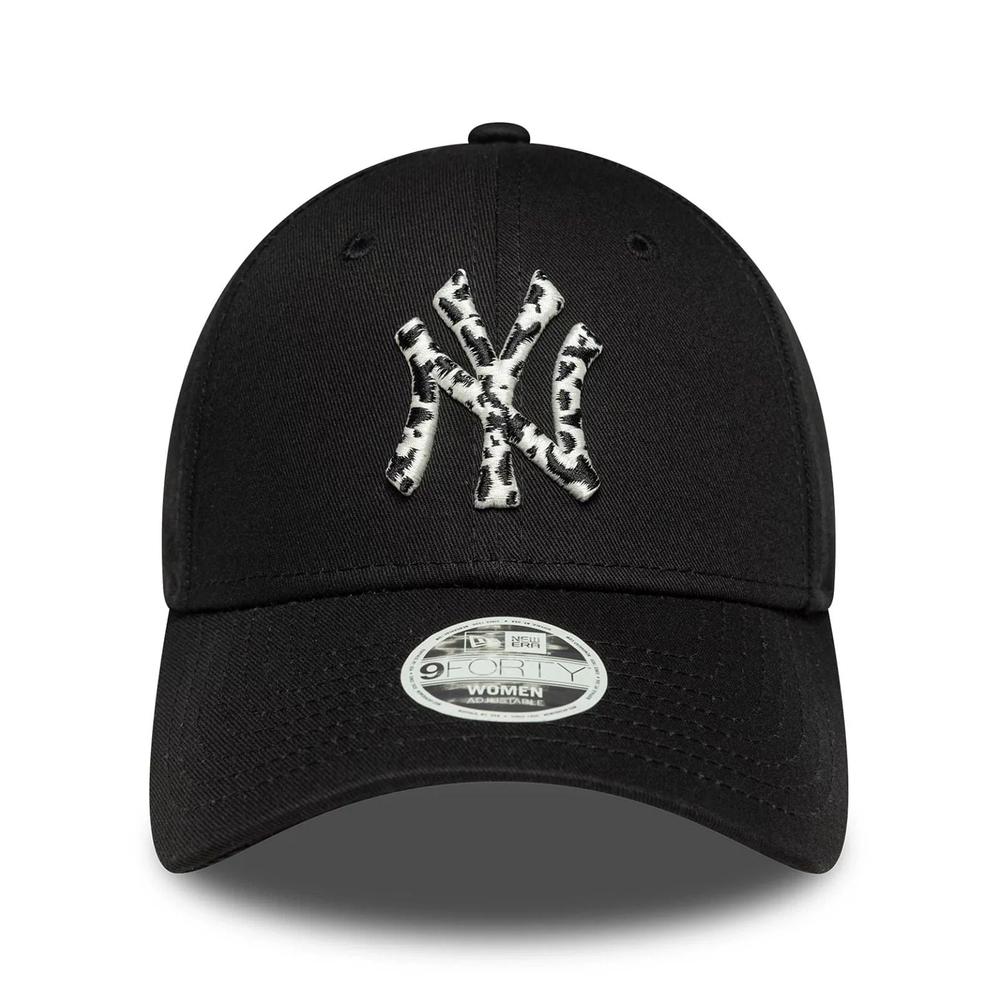 Czapka damska New Era New York Yankees MLB Animal Infill 9FORTY 60771746 - czarna