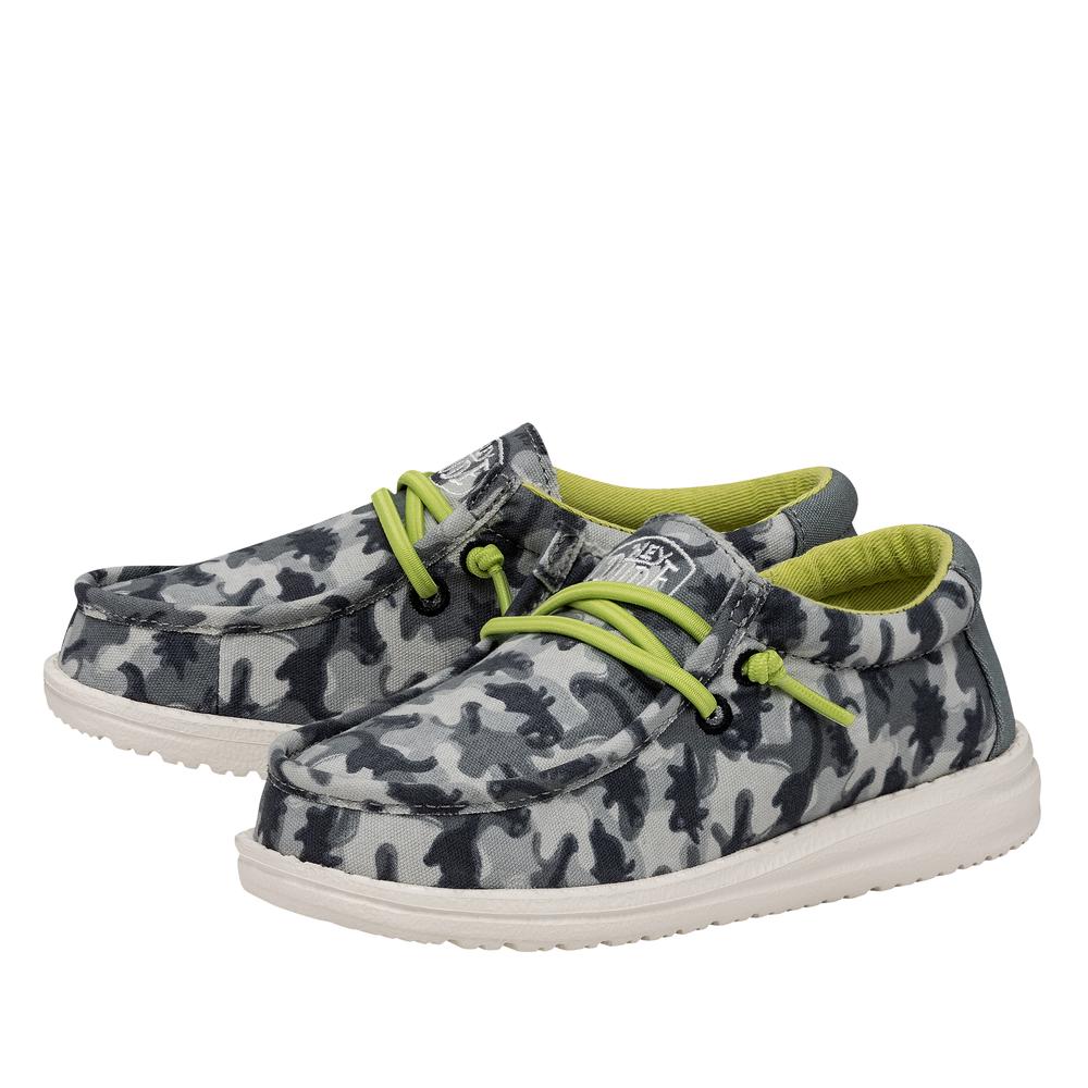 Buty Hey Dude Wally Youth Camodino 40043-425 - multikolor