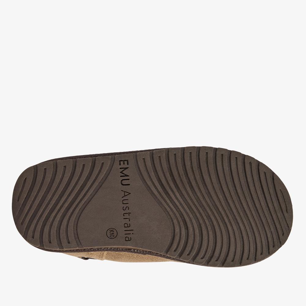 Buty dziecięce Emu Australia Hunter Mini K13349MUSH - brązowe