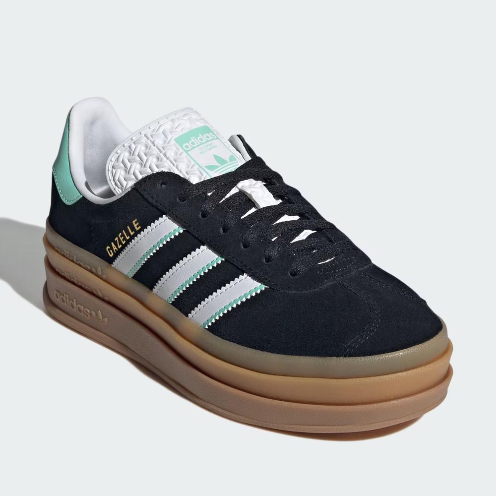 Buty młodzieżowe adidas Originals Gazelle Bold J IH6456 - czarne