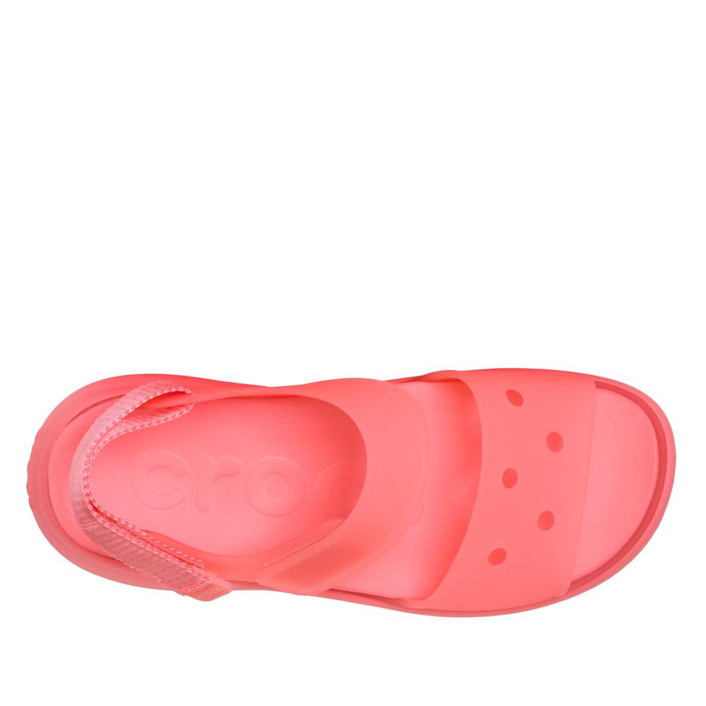 Sandały damskie Crocs Soho Frosted Y-Strap 212651-6UI - różowe