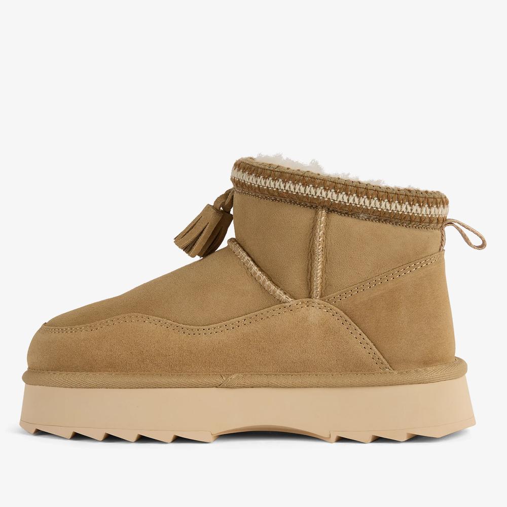 Buty damskie Emu Australia Mim W13335SAND - beżowe