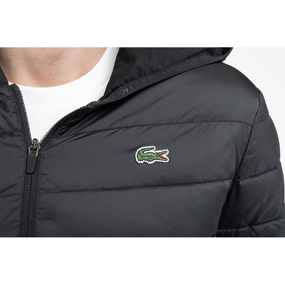 LACOSTE SPORT HOODED WATER-RESISTANT QUILTED JACKET > BH1531-C31