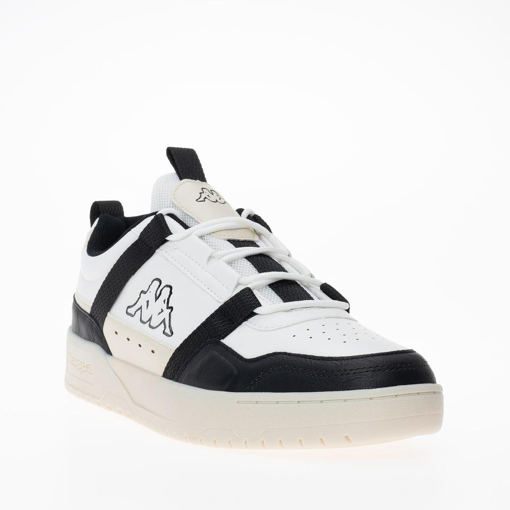 Buty Kappa Bradock 243418-1011 - biało-czarne