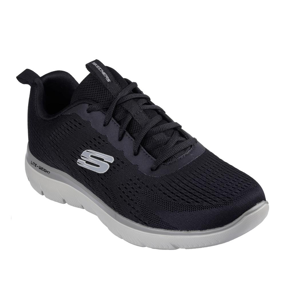 Buty męskie Skechers Summits Torre 232395BKTP - czarne