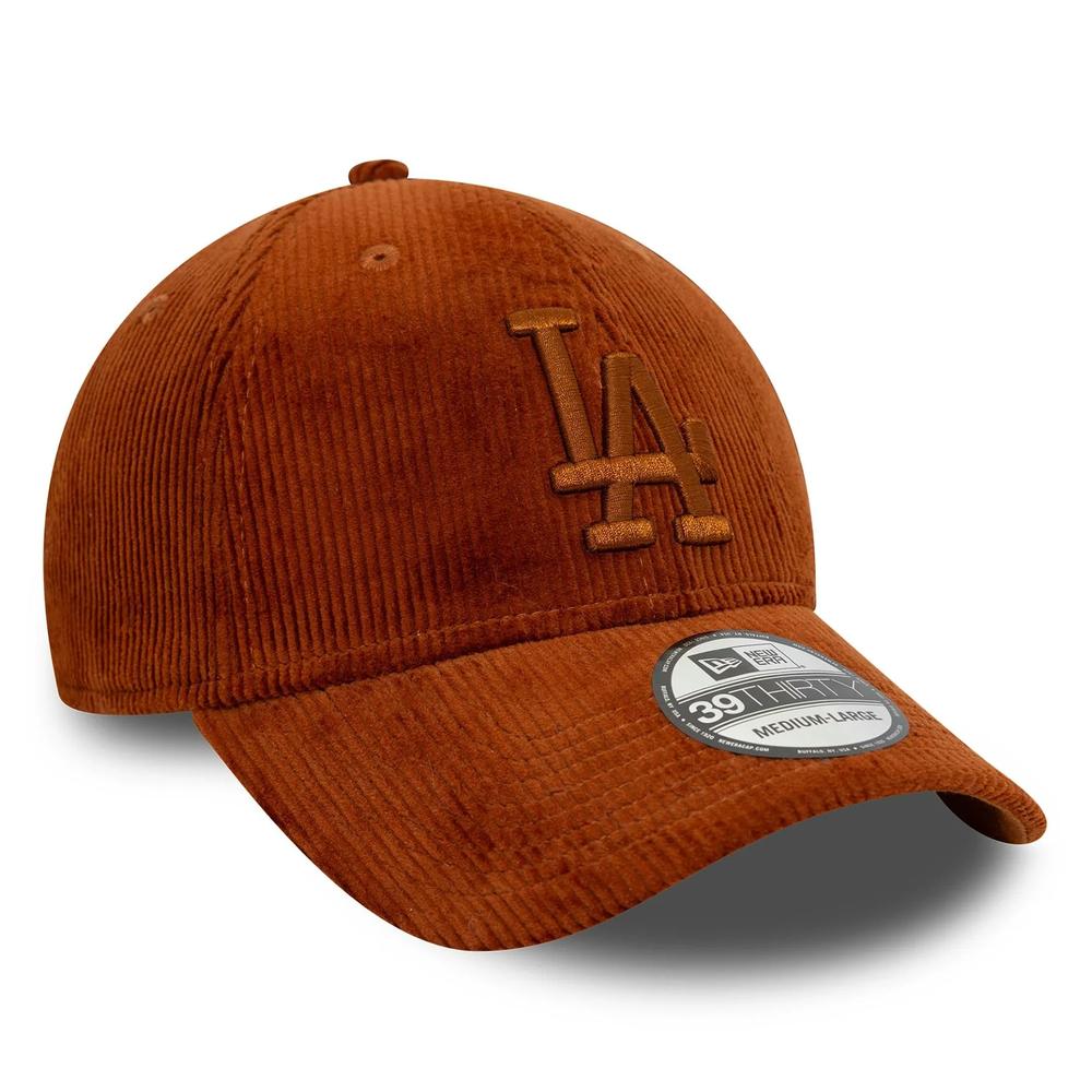 Czapka New Era Cord 3930 LA Dodgers 60565391 - brązowa