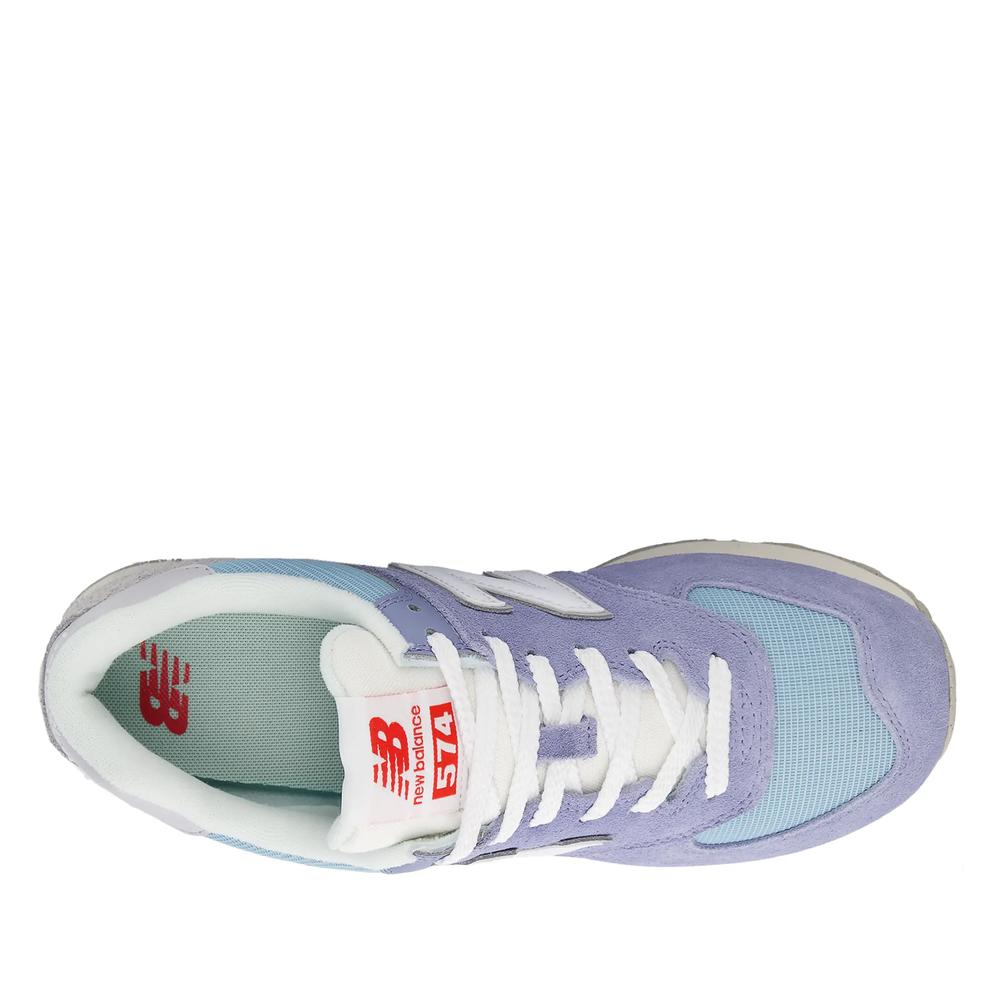 Buty New Balance U574BLG - fioletowe