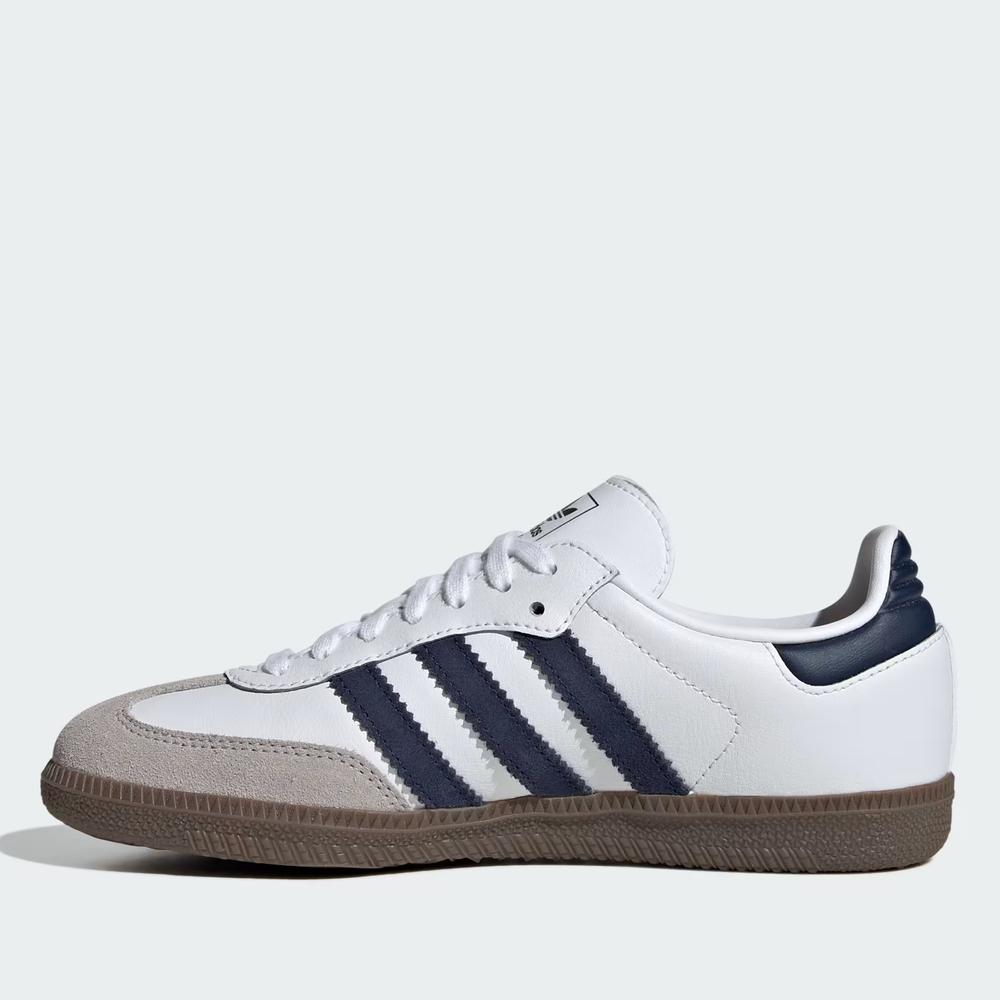 Buty młodzieżowe adidas Originals Samba OG J KK3557 - białe