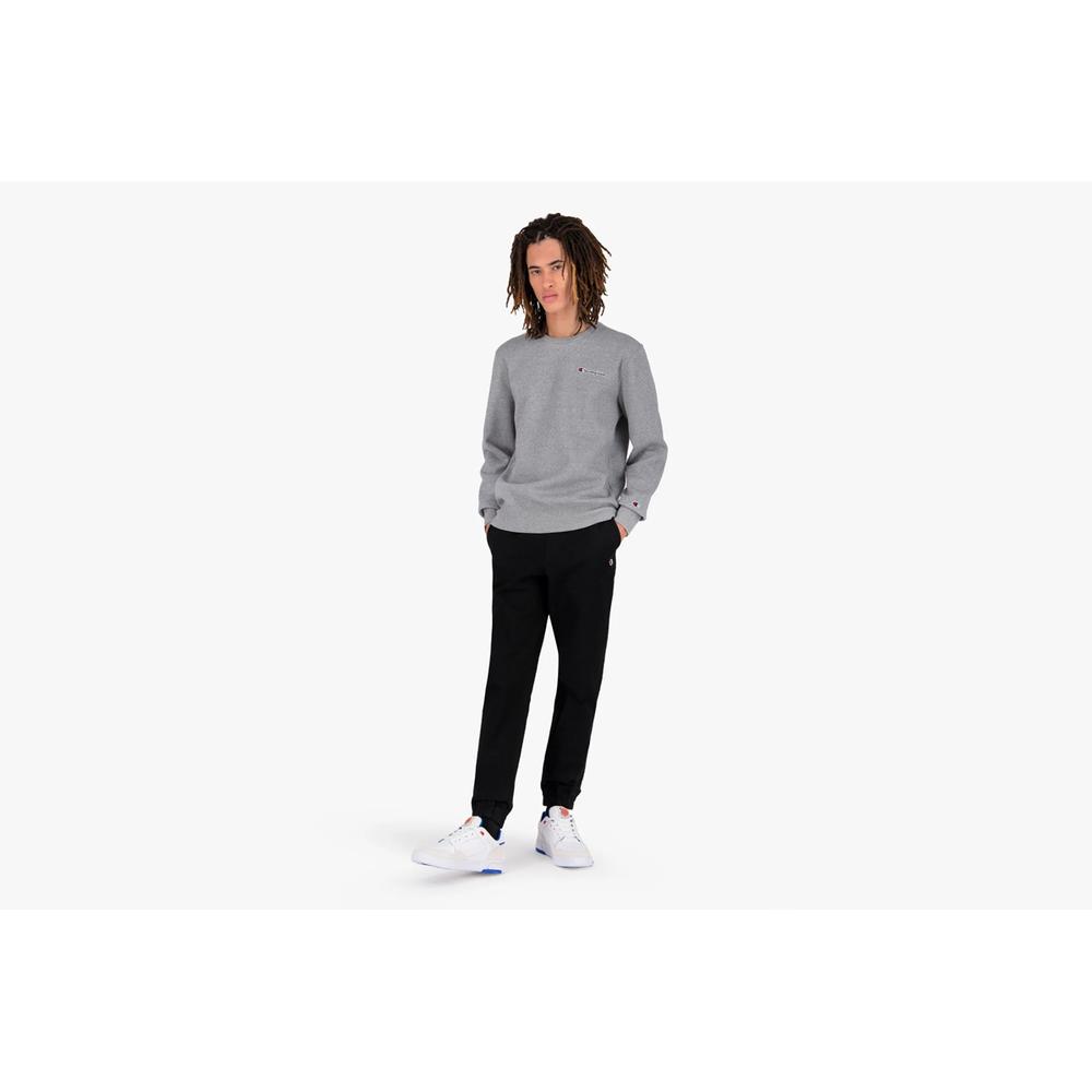 Bluza Champion Organic Cotton Blend Small Script Logo 216476-EM525 - szara